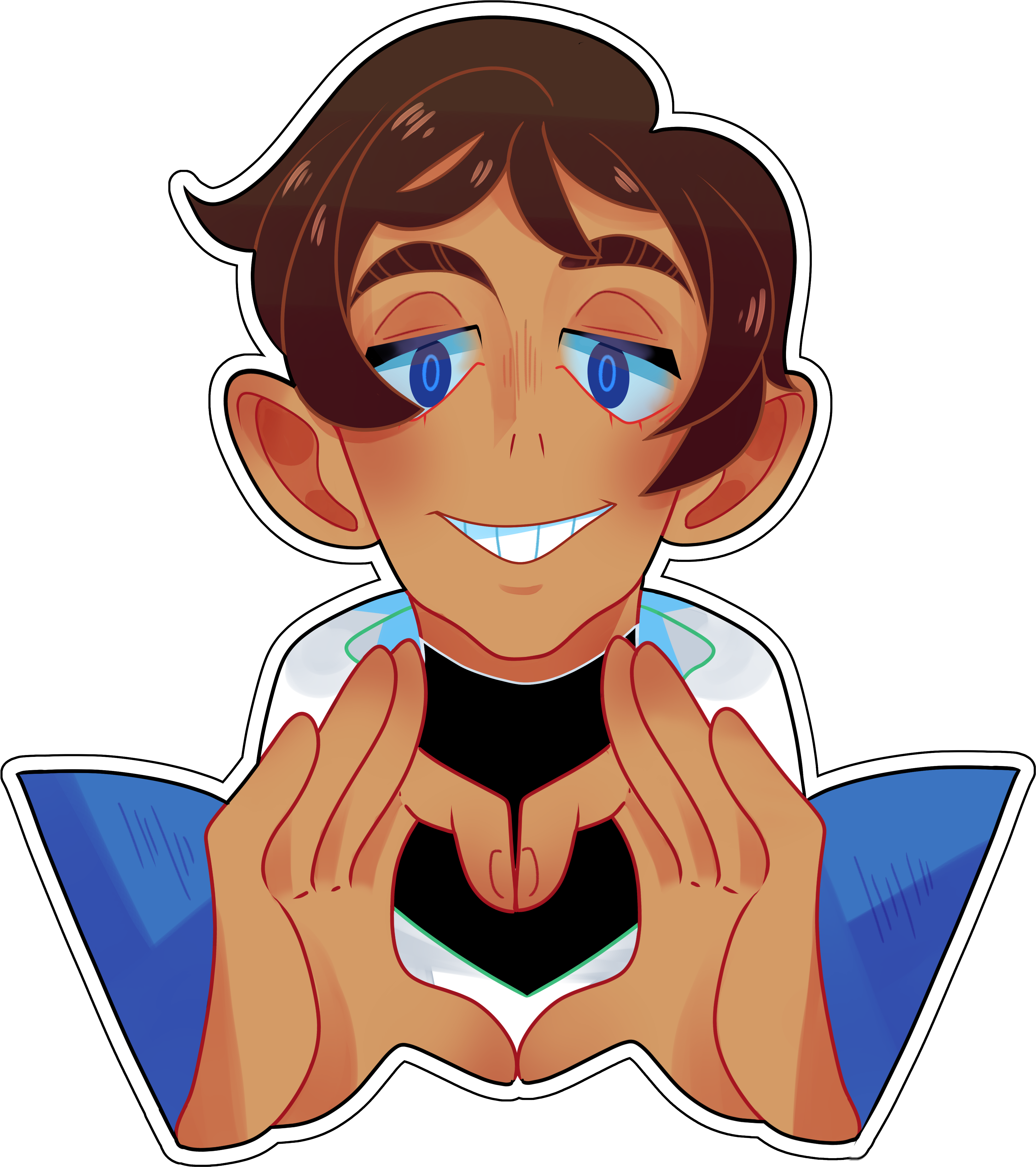 Lance Voltron Png , Png Download - Cartoon Clipart (3966x4470), Png Download