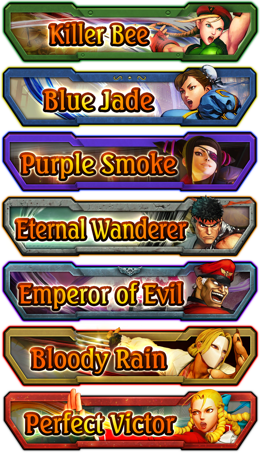 Sfv Collab Upcoming Flairs - Cartoon Clipart (1026x1790), Png Download