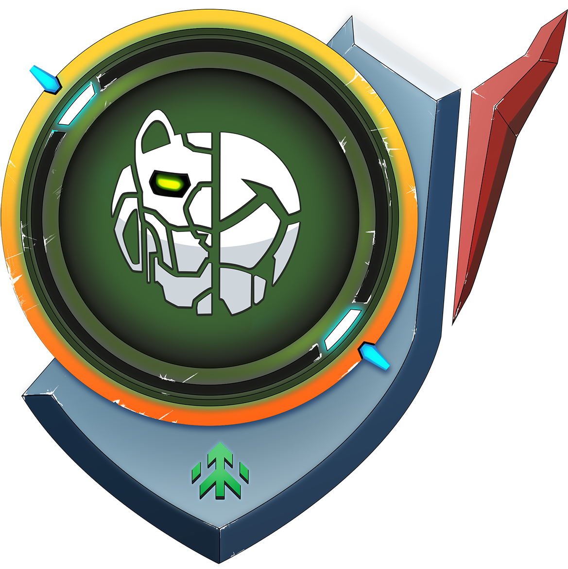 Green Lion Badge - Voltron Legendary Defender Green Lion Symbol Clipart (1200x1200), Png Download