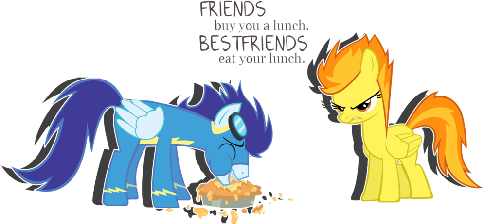 Mlp Spitfire And Soarin - Mlp Spitfire X Soarin Clipart (1024x513), Png Download