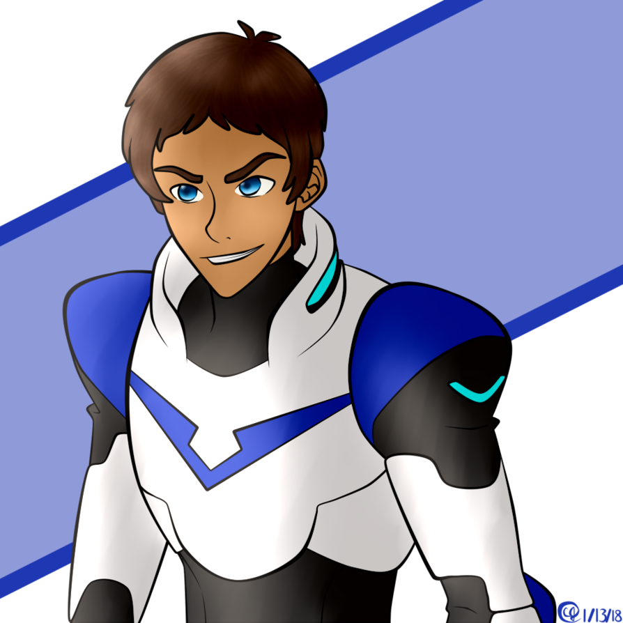 Lance The Blue Paladin Of Voltron From Voltron Legendary - Cartoon Clipart (894x894), Png Download