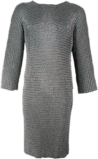 Alaric Chainmail Hauberk - Dress Clipart (555x555), Png Download