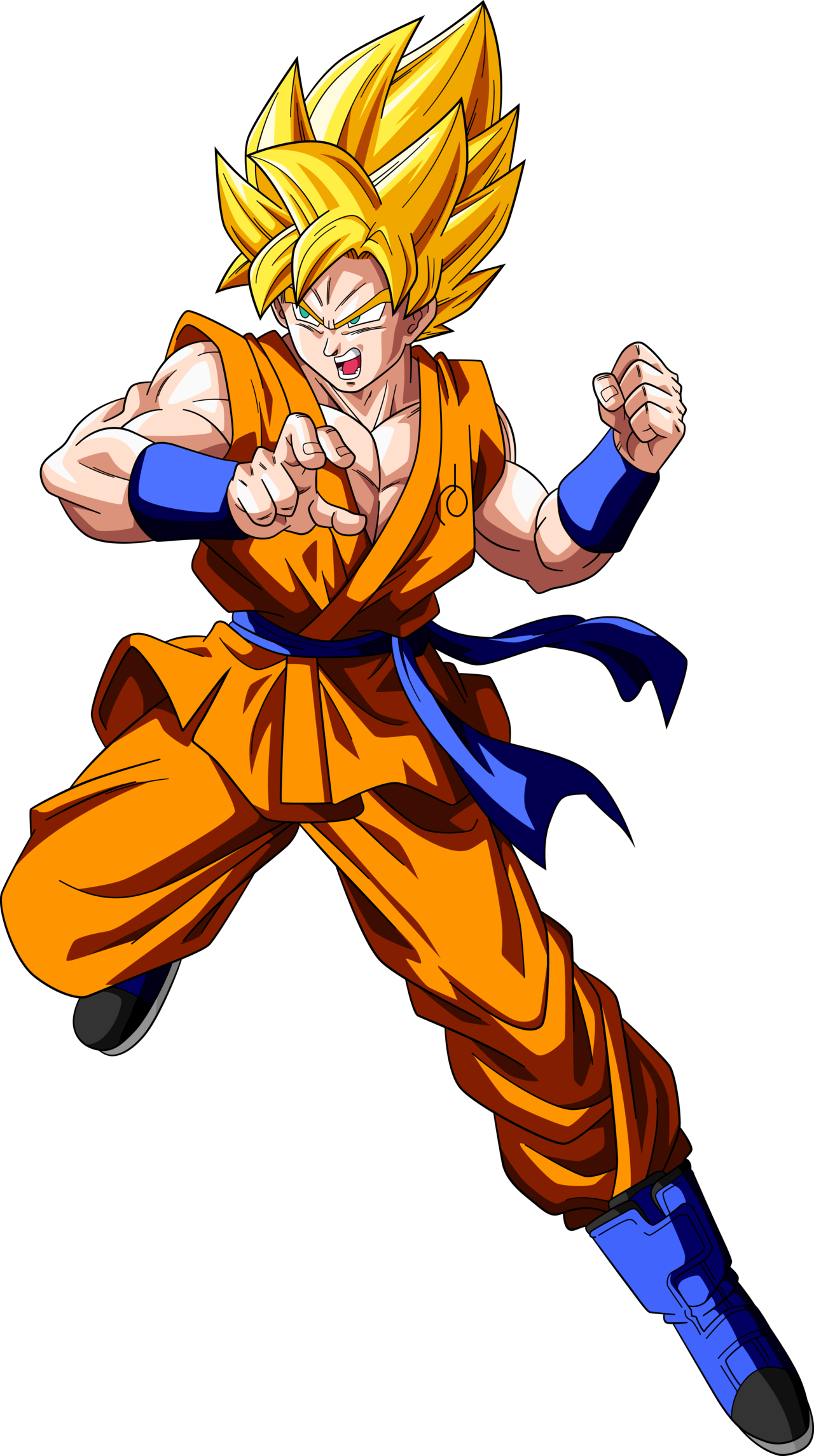 Son Goku Super Saiyajin Png Personajes De Dragon Ball Dibujos | The ...