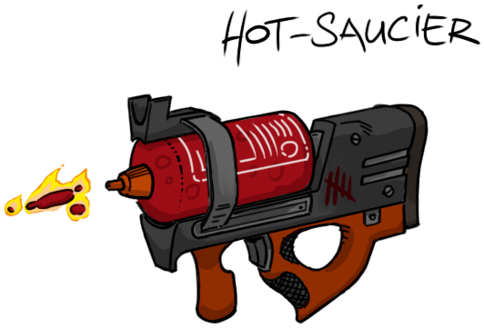 Ranged Weapon Clipart (640x480), Png Download