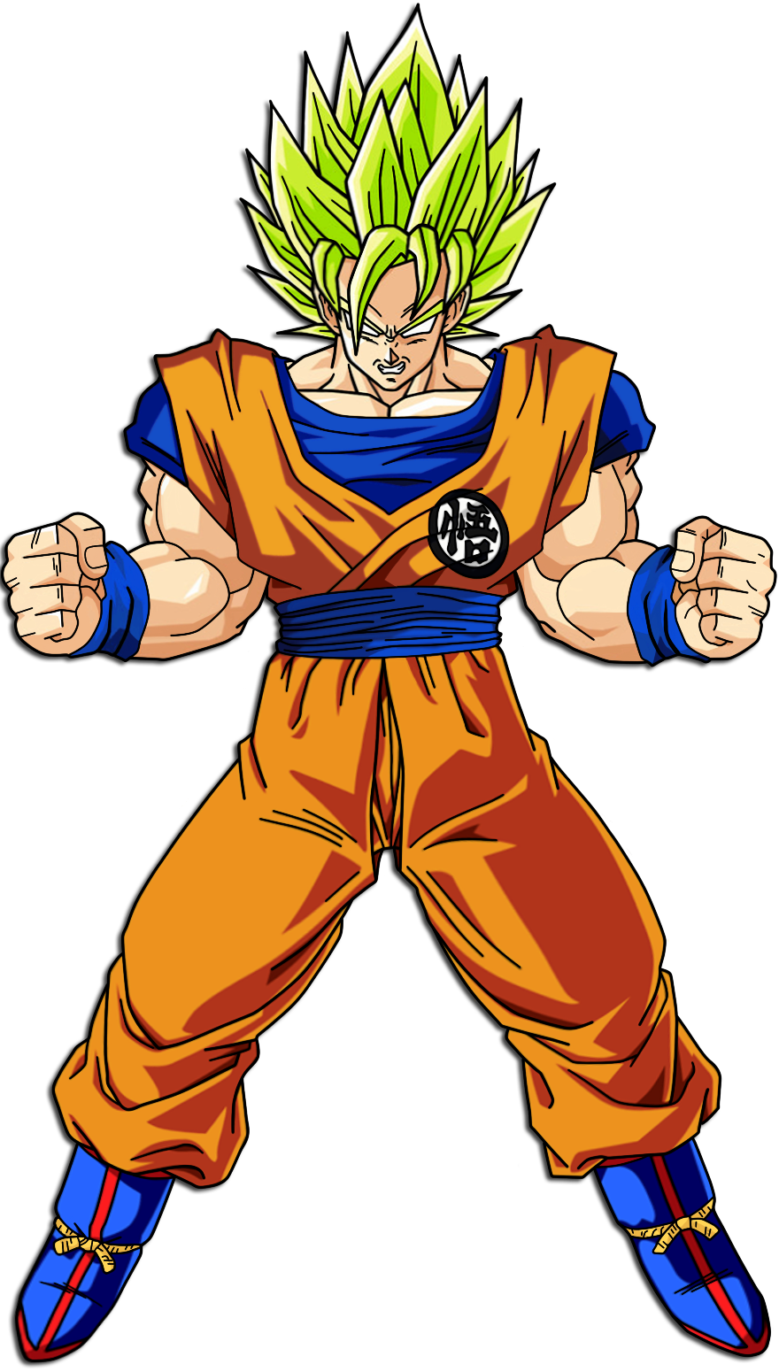 #lssj #ssj #goku #kakarot #kakacarrotcake #fanfic - Dragon Ball Legendary Ssj Goku Clipart (880x1550), Png Download