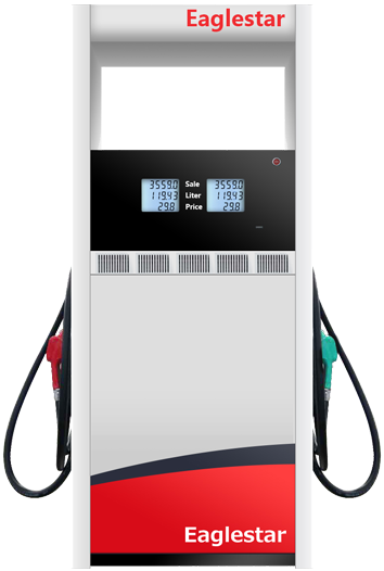 Eg3 Fuel Dispenser - Eaglestar Pump Clipart (550x589), Png Download