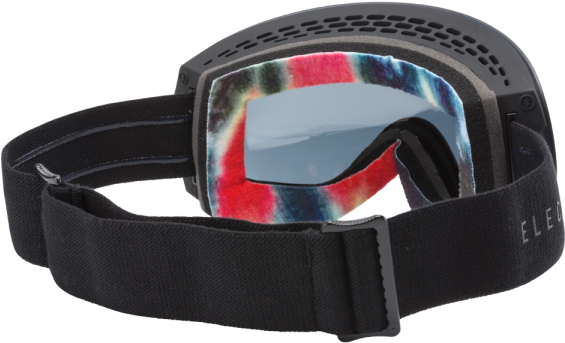 Electric Eg3 Goggles - Tiedye Red Jet Black Clipart (600x600), Png Download