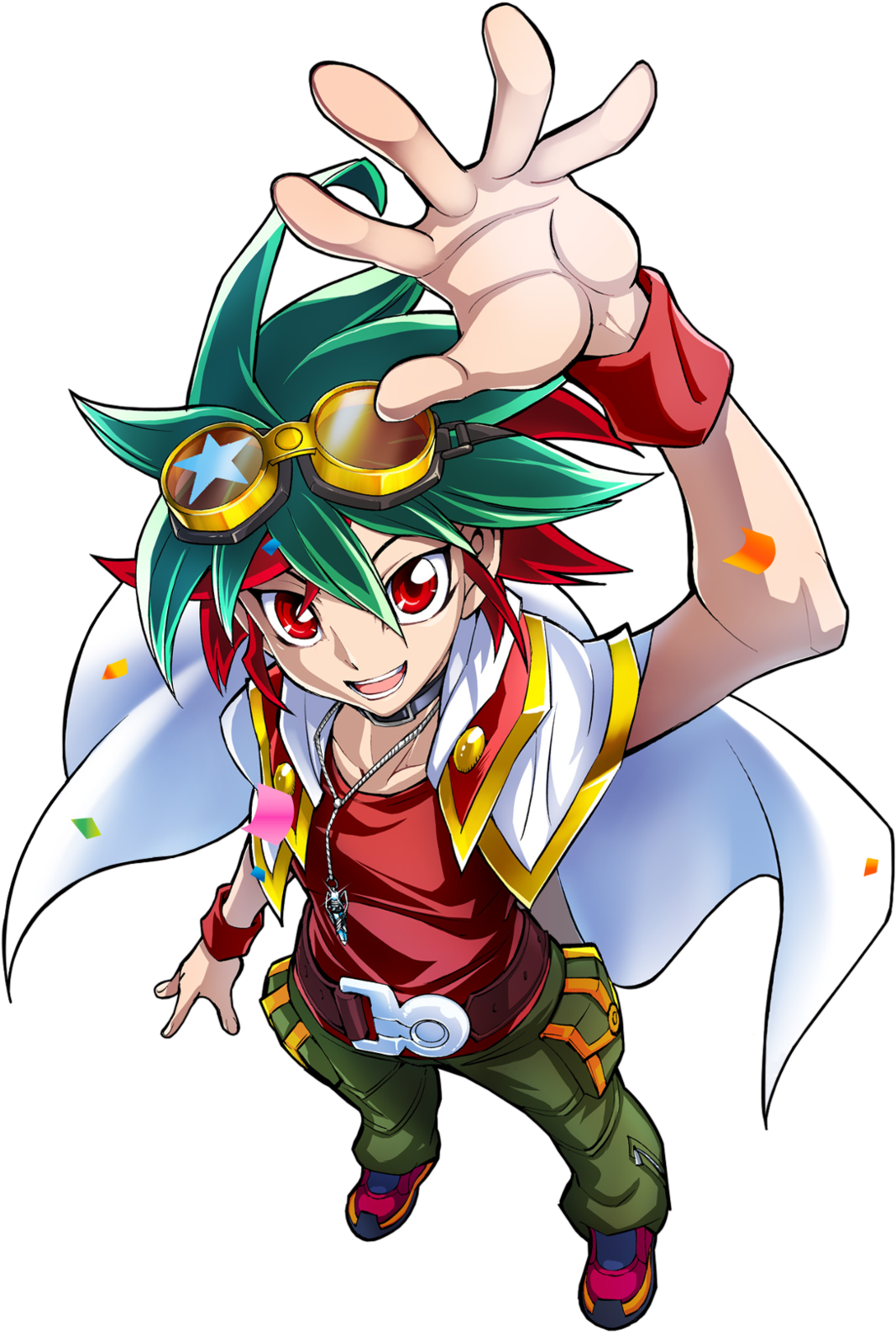 Yuya Sakaki - 遊戯王 カク リヨ ノチ ザクラ Clipart (1280x1664), Png Download