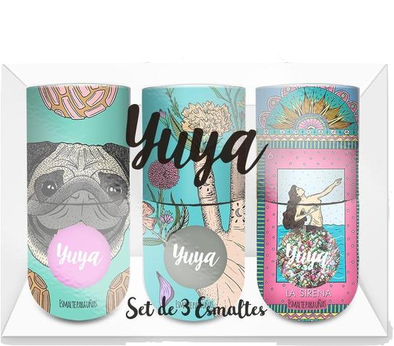 3 Nail Polish Kit Collection - Yuya Clipart (600x600), Png Download