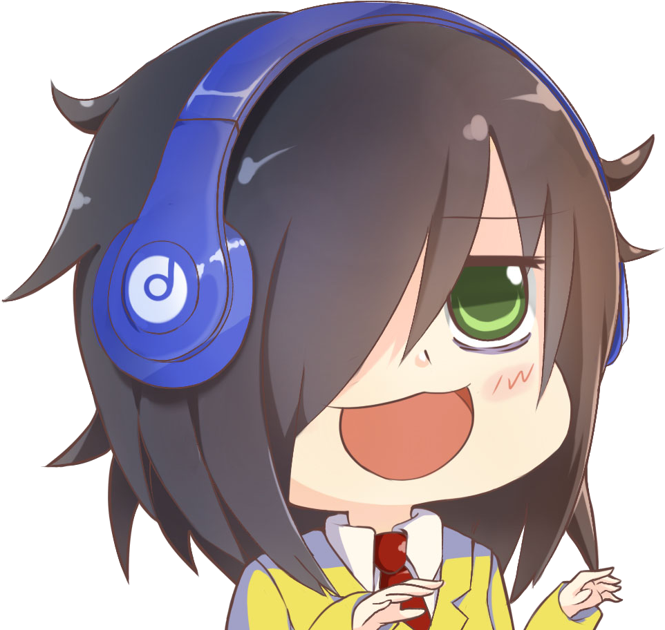 Gyate Gyate Tomoko Clipart (1024x1024), Png Download