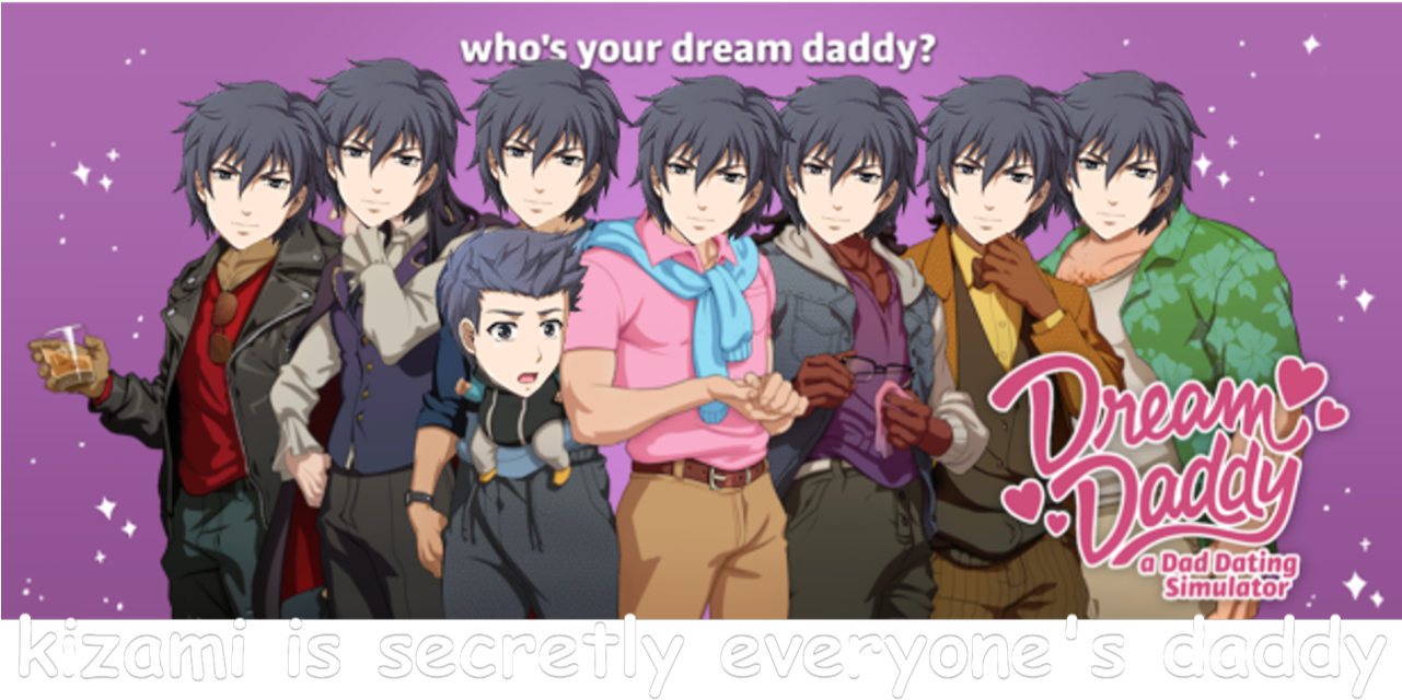 Corpse Party Fact - Dream Daddy Game Grumps Clipart (1280x720), Png Download