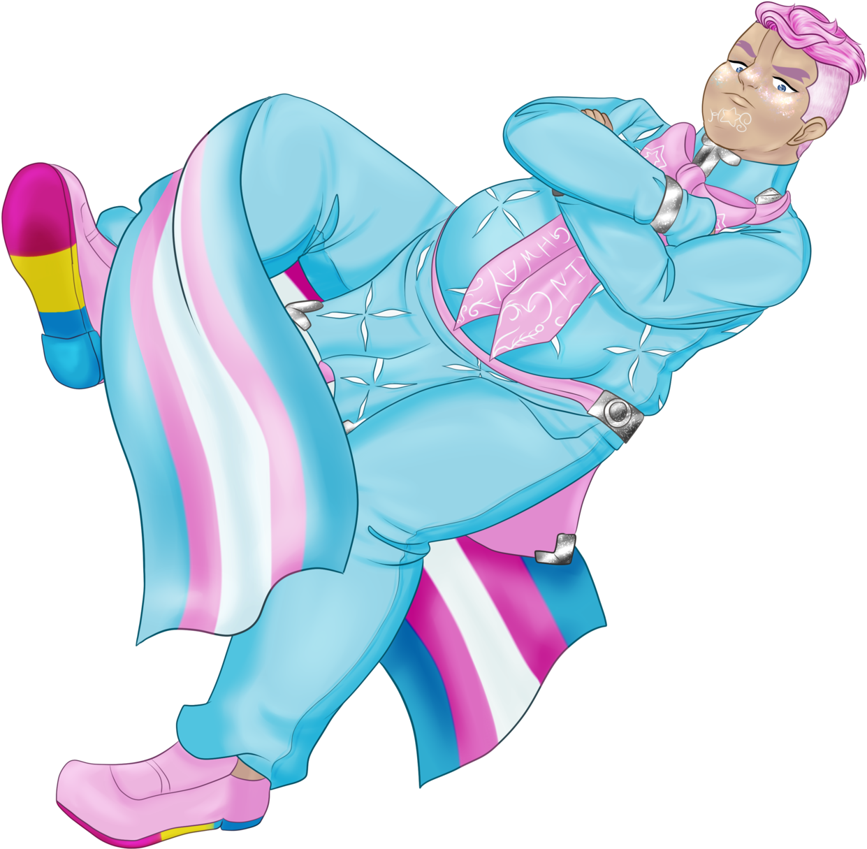 Jojo Trans Clipart (1280x1280), Png Download