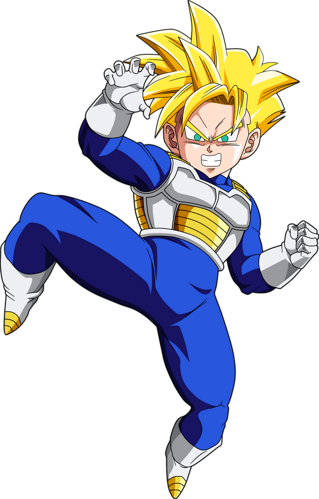 Dragon Ball Z Gohan Ssj Clipart (1024x1600), Png Download