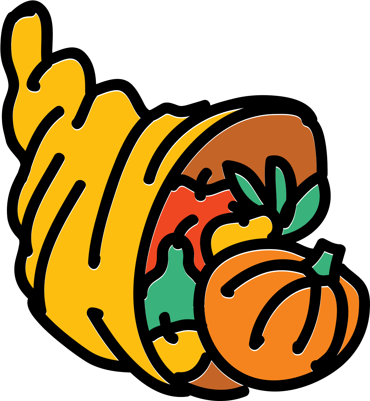 Thanksgiving Food Png Clipart (1600x1600), Png Download