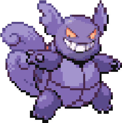 Minecraft Pikachu Purple Violet Mammal Vertebrate Cartoon - Tangela Face Clipart (640x640), Png Download