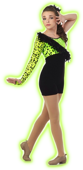 Dance Moms Transparents - Dance Moms Kendall Costumes Clipart (546x586), Png Download