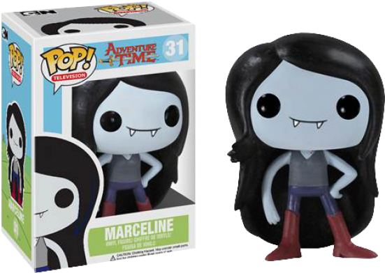 Marceline Pop & Jake Keychain - Marceline Adventure Time Pop Clipart (550x750), Png Download