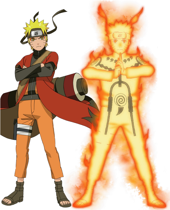 Naruto Sage Mode Full Body Clipart (578x800), Png Download