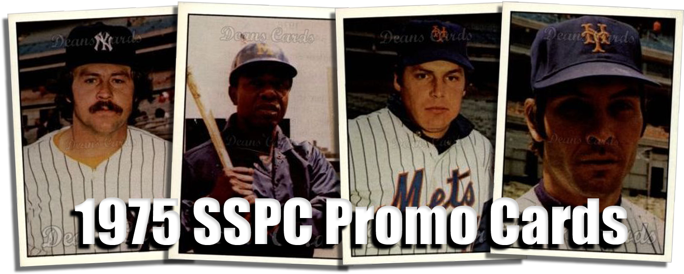 1975 Sspc Promo Baseball Cards - Album Cover Clipart (1500x630), Png Download