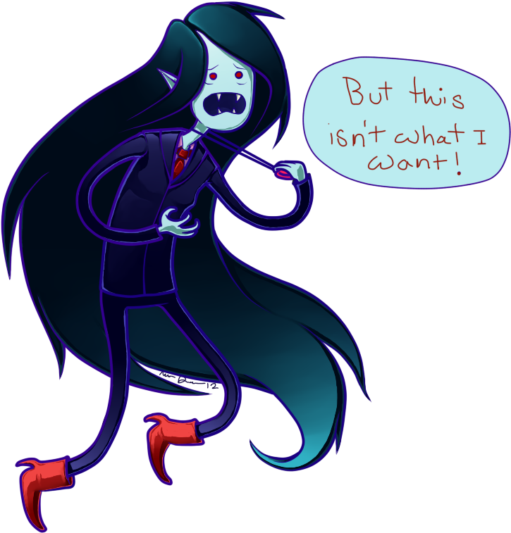 探险活宝壁纸titled Marceline Doesn't Want That - Adventure Time Marceline Fan Art Clipart (850x816), Png Download