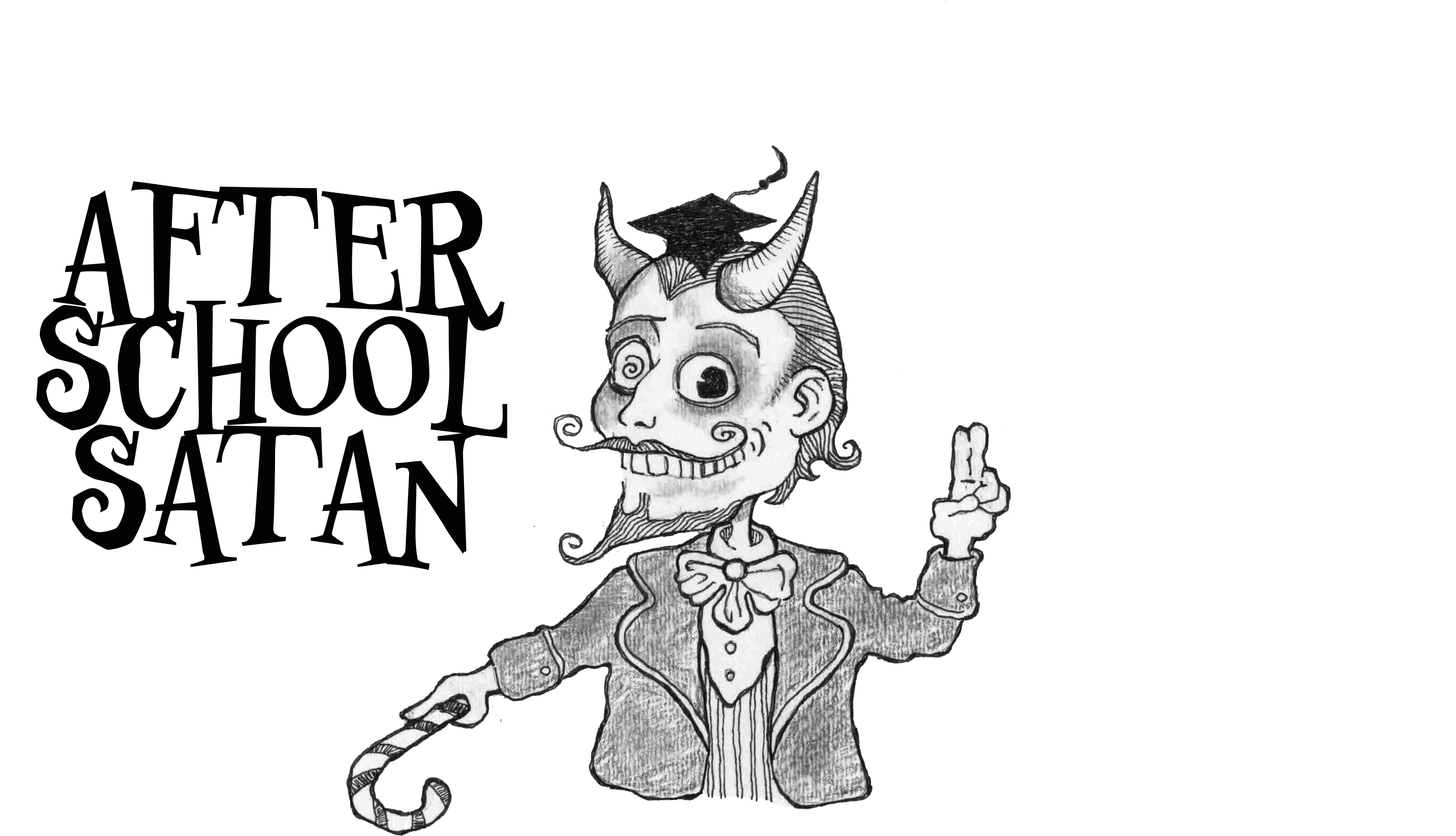 Drawing Train Children's - After School Satan Club Clipart (3646x2762), Png Download