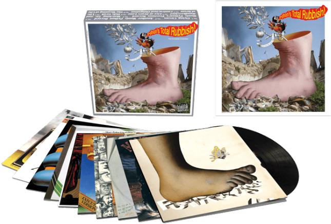 Monty Python Lp Box - Monty Pythons Total Rubbish Clipart (700x525), Png Download