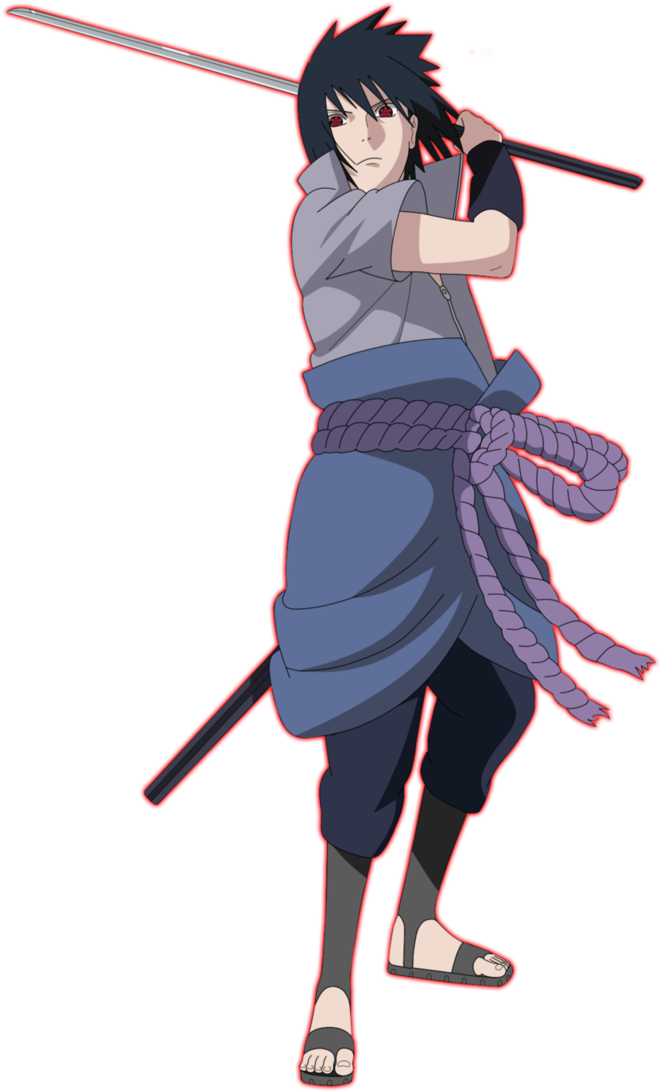 Sasuke - Render Uchiha Sasuke Clipart (715x1117), Png Download