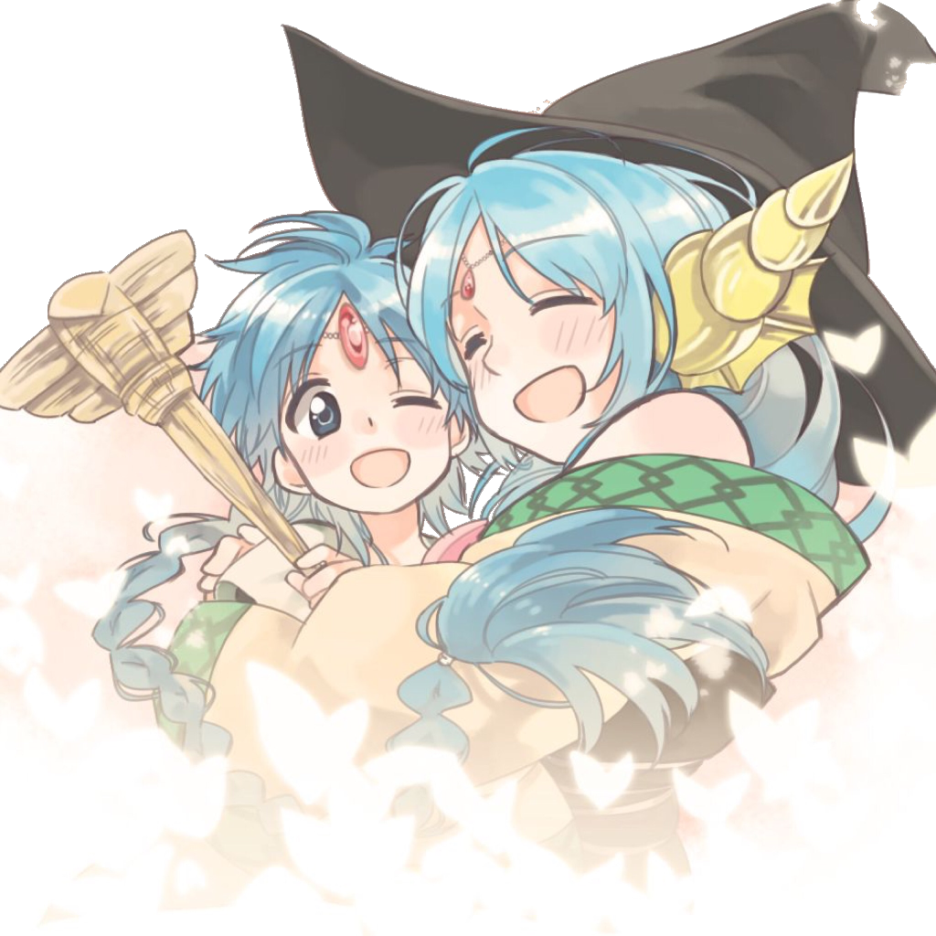 #magi #yamuraiha #aladdin #freetoedit - Cartoon Clipart (1024x1024), Png Download