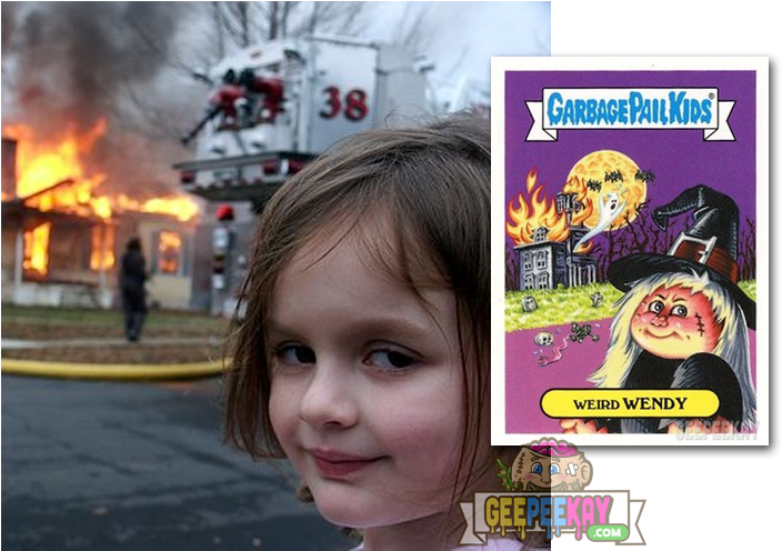 Disaster Girl Hope This Email Finds You Well Meme Clipart Large Size Png Image Pikpng