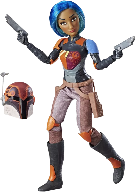 Forces Of Destiny - Forces Of Destiny Sabine Wren Clipart (550x780), Png Download
