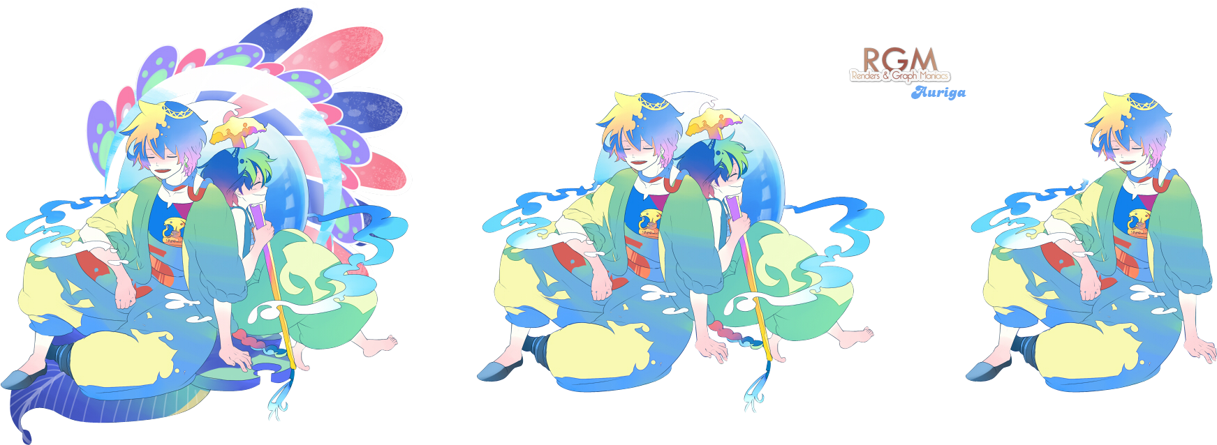 Magi, Duo, Aladdin, Ali Baba, Clipart (1778x637), Png Download