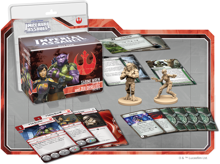 Star Wars Imperial Assault - Imperial Assault Alliance Rangers Clipart (700x523), Png Download