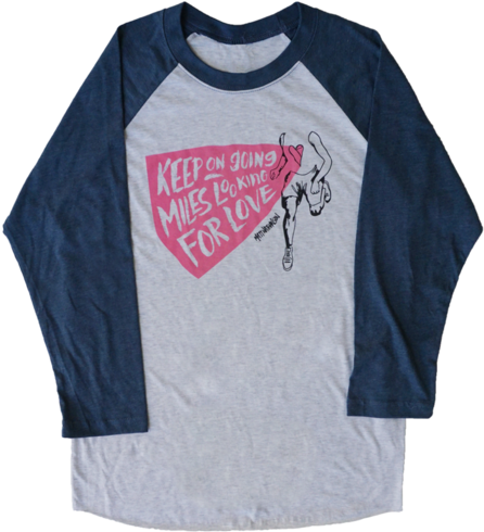 Running Baseball Tee - Long-sleeved T-shirt Clipart (600x600), Png Download