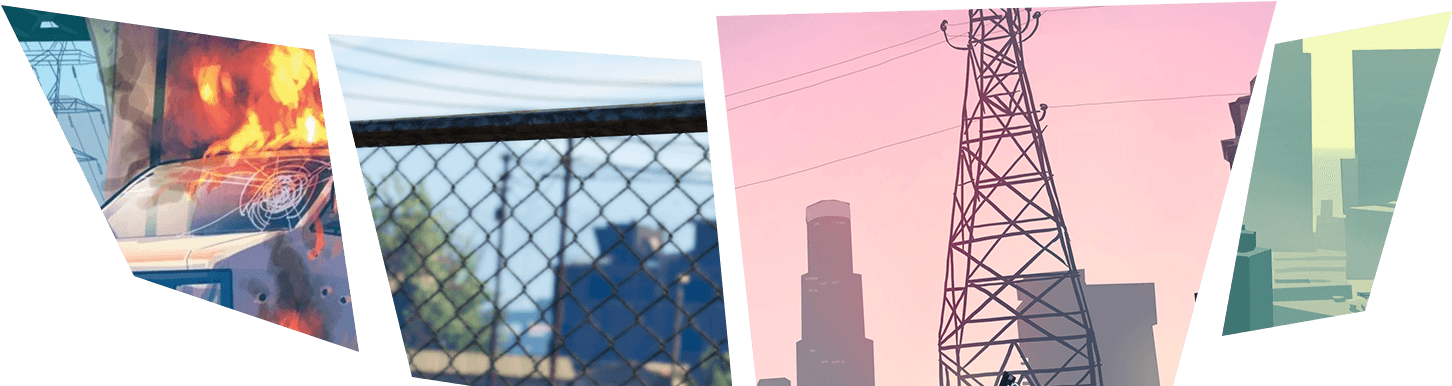 Grand Theft Auto V - Transmission Tower Clipart (1550x400), Png Download