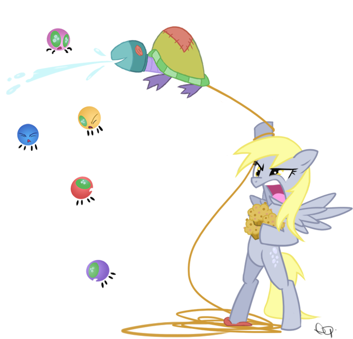 Derpy Hooves Rarity Mammal Vertebrate Yellow Cartoon - Cartoon Clipart (720x684), Png Download