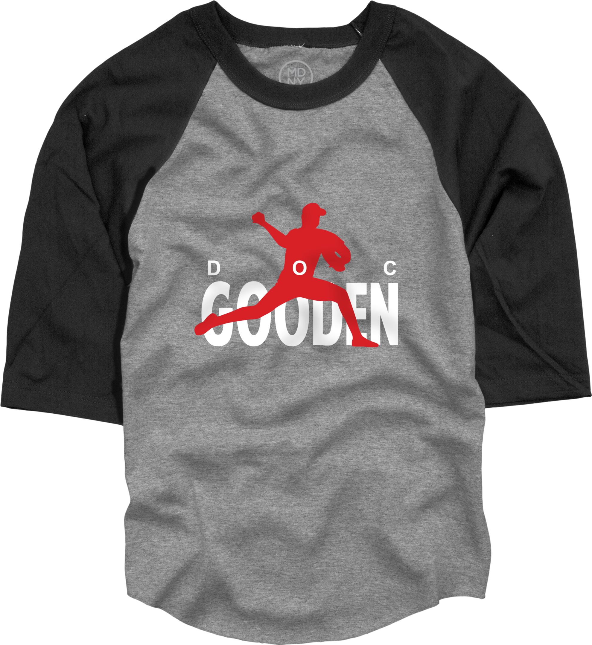 Doc Gooden Cincy Edition Baseball Tee $35 - Long-sleeved T-shirt Clipart (2156x2157), Png Download