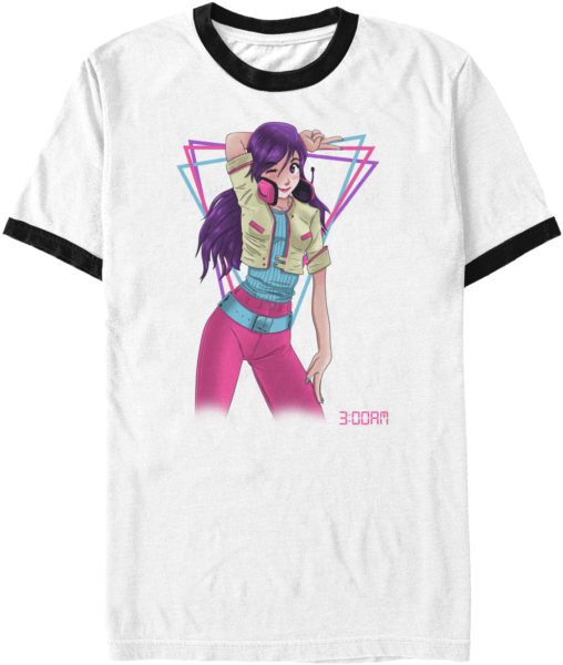 Oni Raglan & Baseball Tee T-shirt - Captain Marvel Mens Shirt Clipart (650x650), Png Download