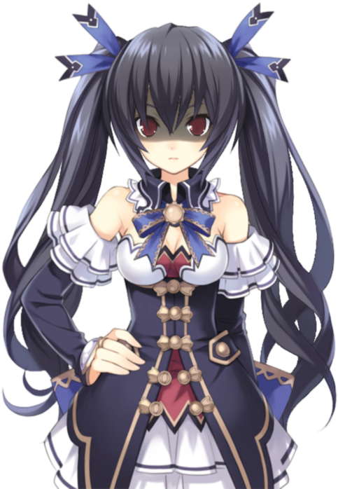 11344936 - >> - Hyperdimension Neptunia Noire Yandere Clipart (529x715), Png Download