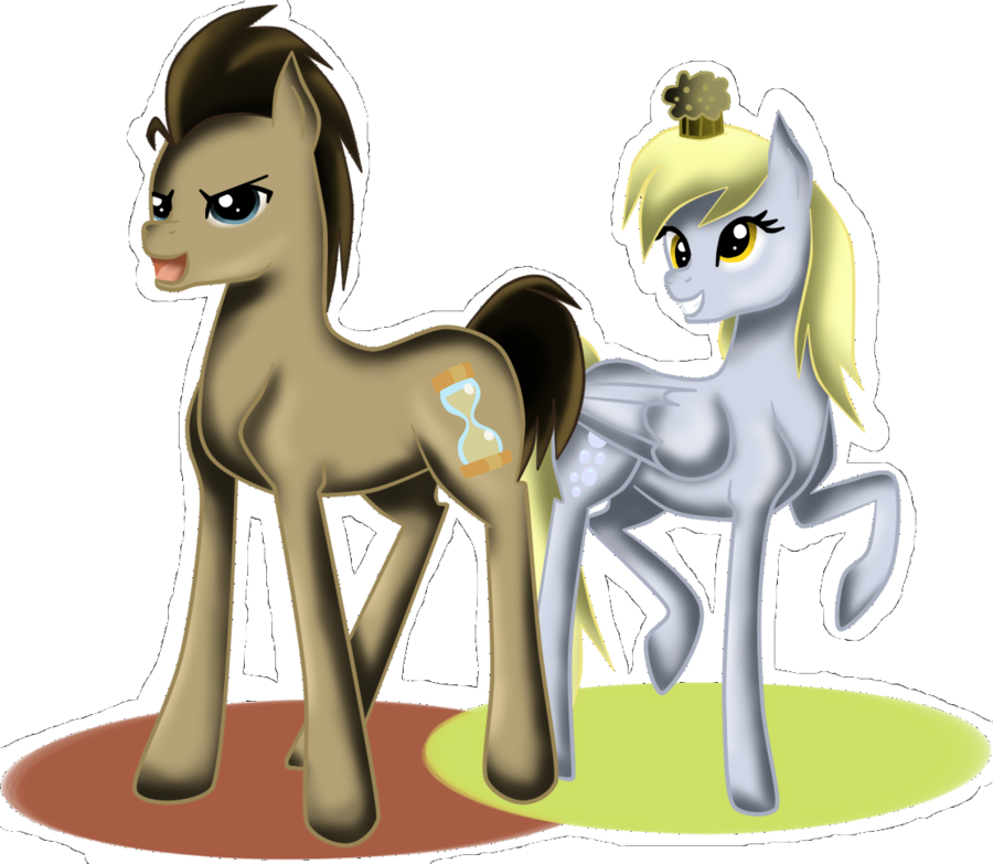 Derpy Hooves Images Derpy And Doctor Hd Wallpaper And - Cartoon Clipart (900x783), Png Download