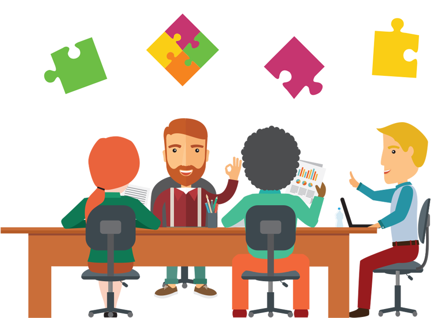 Trabajo En Equipo Png Clipart (1000x700), Png Download