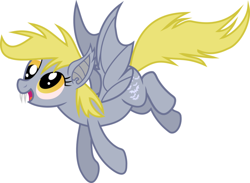 Source - My Little Pony Derpy Bat Clipart (1024x750), Png Download