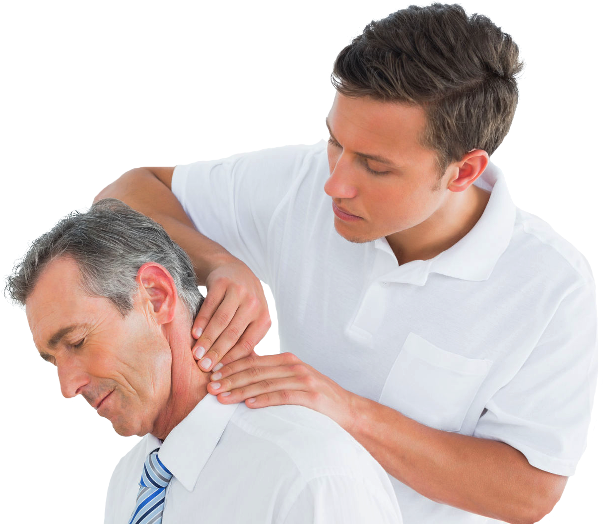 Chiropractor - Physiotherapy Neck Clipart (1678x1119), Png Download