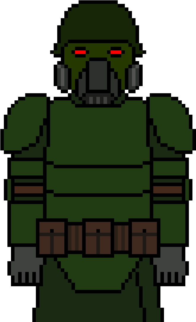 Armored Shock Trooper - Explosive Weapon Clipart (1200x1200), Png Download