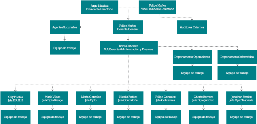 Organigrama-1024x521 - Charts For Director Of Finance Clipart (1024x521), Png Download