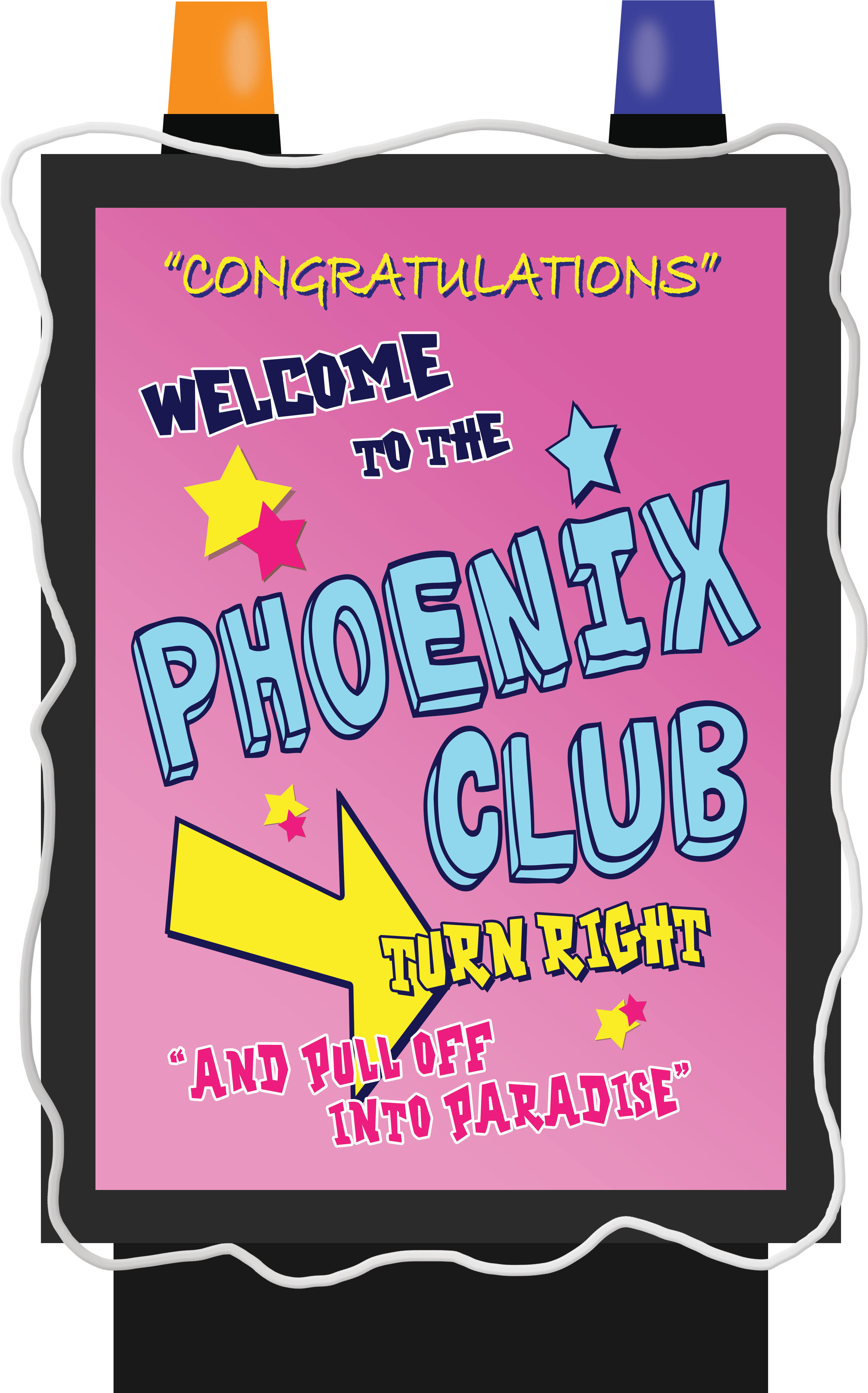 Phoenix Club - Poster Clipart (3508x4961), Png Download