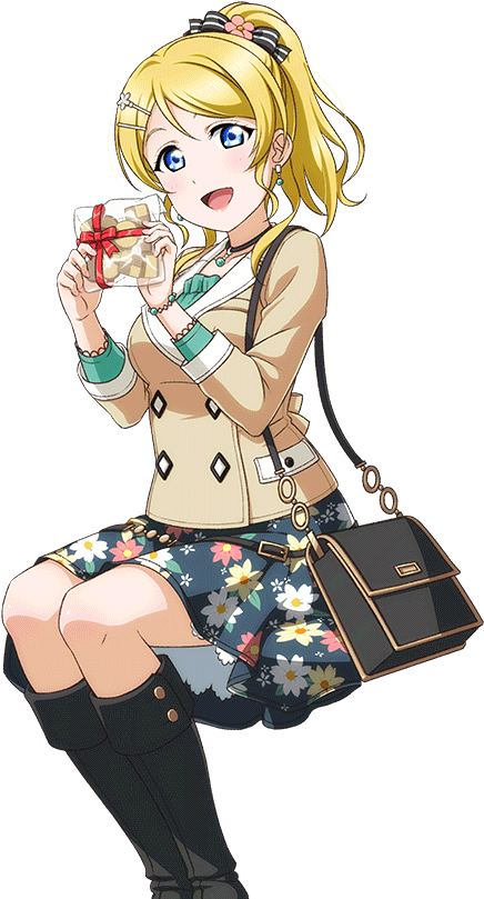 Love Live Eli Transparent Clipart (1024x1024), Png Download