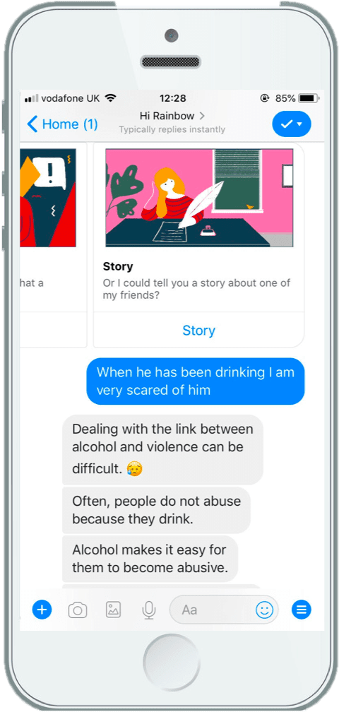 I'm Rainbow - - Iphone Clipart (656x1037), Png Download