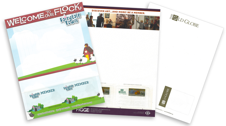 Integrated Membership Cards - Paper Clipart (800x439), Png Download