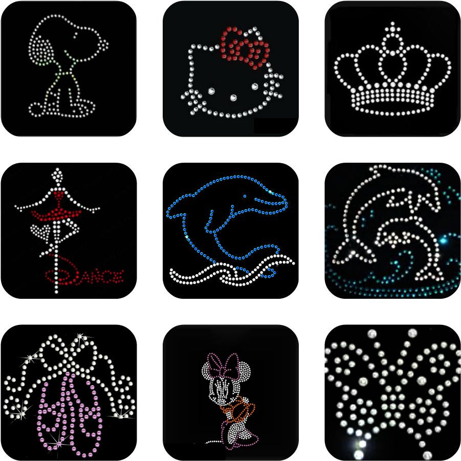 Collage Rhinestones Ggg , Png Download - Label Clipart (901x901), Png Download