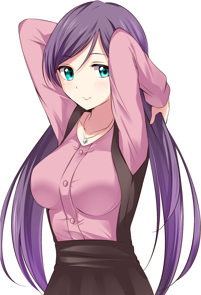 Toujou Nozomi Drawn By Yuki ( - Anime Girl Toujou Nozomi Clipart (680x1000), Png Download